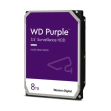 DISCO DURO INTERNO HDD WD WESTERN DIGITAL PURPLE WD84PURZ 8TB 3.5PULGADAS SATA3 5400RPM 128MB