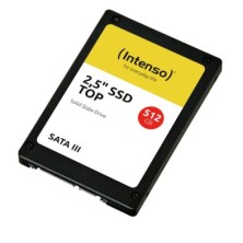 Disco Duro Interno Intenso Top SSD 512 GB SATA3 Negro