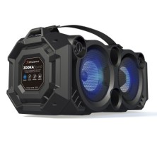 Altavoz Porttil Phoenix Phzookasound 24W Con Luz Led | Bluetooth | Radio Fm | Usb | Microsd | Aux | In | Entrada De Microfono