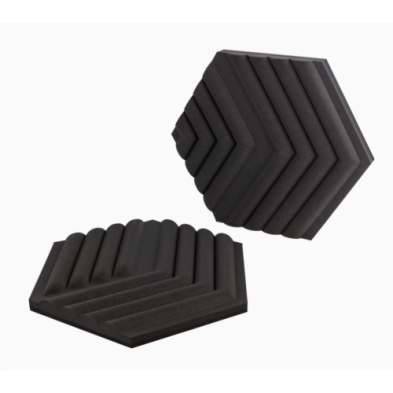 Corsair Wave Panels Extension Set 2 Paneles Espuma de Tratamiento Acústico Negros