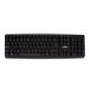 TECLADO NILOX NXKBE000002 AJUSTABLE 105 TECLAS USB NEGRO