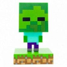 Lampara Paladone Icon Minecraft Zombie