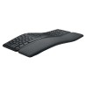 Teclado Logitech Ergo K860 | Ergonómico | Bluetooth & Wireless | Grafito