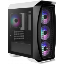 Caja Gaming Micro ATX Aerocool Aero One Mini Frost Blanca