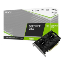 Tarjeta Gráfica PNY GeForce GTX 1650 Dual Fan 4GB GDDR6
