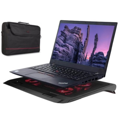 Lenovo ThinkPad T460S Core i5 6200U 2.3 GHz | 8GB | 240 SSD | BASE REFRIGERANTE | MALETÍN