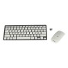 Teclado y Ratón Inalámbrico Tacens Levis | RF Inalámbrico | Metálico, Blanco