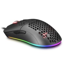 Ratón Mars Gaming MMAX | Mano Derecha | USB tipo A | Óptico | 12400 DPI | Negro