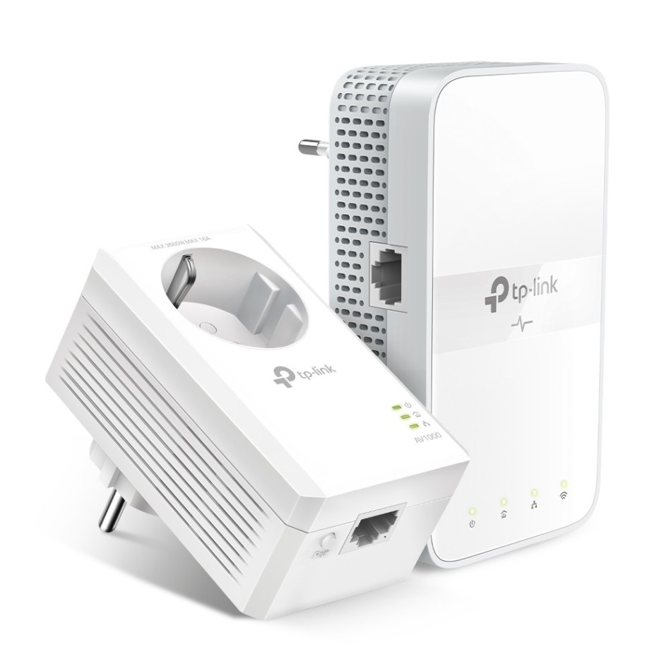 TP-Link TL-WPA7617 KIT adaptador de red PowerLine 1200 Mbit s Ethernet Wifi Blanco