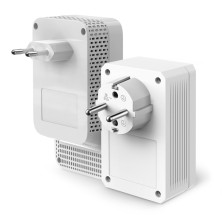TP-Link TL-WPA7617 KIT adaptador de red PowerLine 1200 Mbit s Ethernet Wifi Blanco