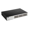 D-Link GO-SW-24G No administrado L2 Gigabit Ethernet (10/100/1000) 1U Negro