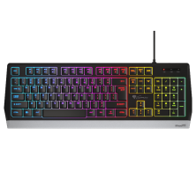 TECLADO GAMING | GENESIS RHOD 300 RGB | MEMBRANA | ILUMINACIÓN | ESPAÑOL | NEGRO