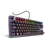 TECLADO GAMING | KROM KERNEL TKL | MECÁNICO | ILUMINACIÓN | USB | GRIS