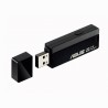 ADAPTADOR USB | ASUS | WIFI | INALÁMBRICO | 300 MBPS | NEGRO