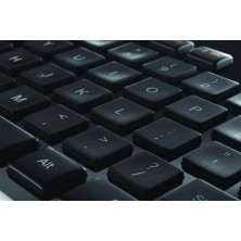 Logitech Wireless Solar Keyboard K750 teclado RF inalámbrico QWERTY Español Negro