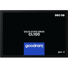 Goodram CL100 gen.3 2.5" 960 GB Serial ATA III 3D TLC NAND