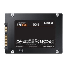 Samsung 870 EVO 2.5" 500 GB Serial ATA III V-NAND
