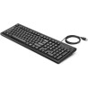 Teclado HP Keyboard 100 | USB | Alámbrico | Negro
