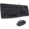 KIT LOGITECH MK120 | TECLADO | RATÓN | 1000 DPI | NEGRO