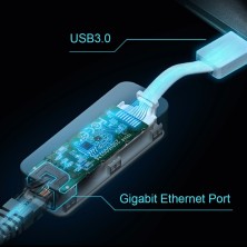 TP-Link UE300 adaptador y tarjeta de red Ethernet 1000 Mbit s