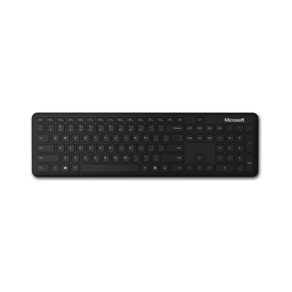 Teclado Microsoft QSZ-00024 Bluetooth QWERTY Español Negro - Teclados Baratos para Ordenadores