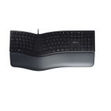 Cherry KC 4500 Ergo: teclado ergonómico con cable USB y reposamuñecas
