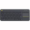 Teclado Logitech K400 Plus TV | RF Inalámbrico | QWERTY | Español | Negro