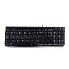 Logitech K120 Corded Keyboard teclado USB QWERTY Español Negro