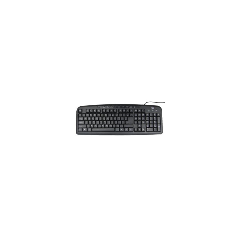 teclado USB Ewent EW3125 Negro - Teclados Baratos para Ordenadores
