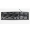 Teclado Ewent EW3109 | USB + PS/2 | Alámbrico | Negro