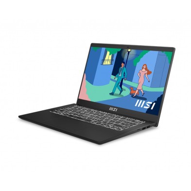 PORTÁTIL NUEVO | MSI MODERN 14 | INTEL CORE I5 | 14" | 16GB | 512 SSD | WEBCAM | NEGRO