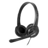 Auriculares NGS VOX505USB | Alámbrico | Diadema | USB tipo A | Negro