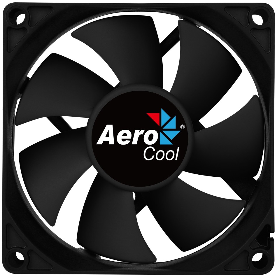 Aerocool Force 12 Carcasa del ordenador Ventilador 12 cm Negro