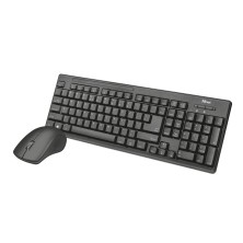 Teclado y Ratón Trust Ziva | RF | inalámbrico | Español | Negro