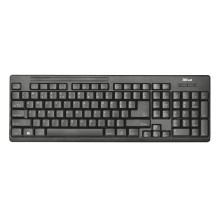 Trust Ziva teclado Ratón incluido RF inalámbrico Español Negro