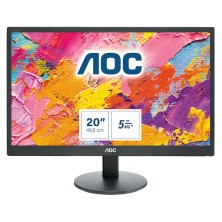 AOC 70 Series E2070SWN LED display 49,5 cm (19.5") 1600 x 900 Pixeles Negro