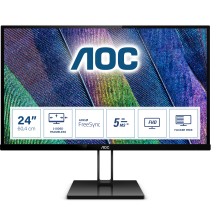 AOC V2 24V2Q pantalla para PC 60,5 cm (23.8") 1920 x 1080 Pixeles Full HD LED Negro