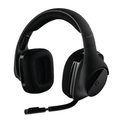 Auriculares Gaming Microfono Logitech Headset G533 Inalambrico Negro