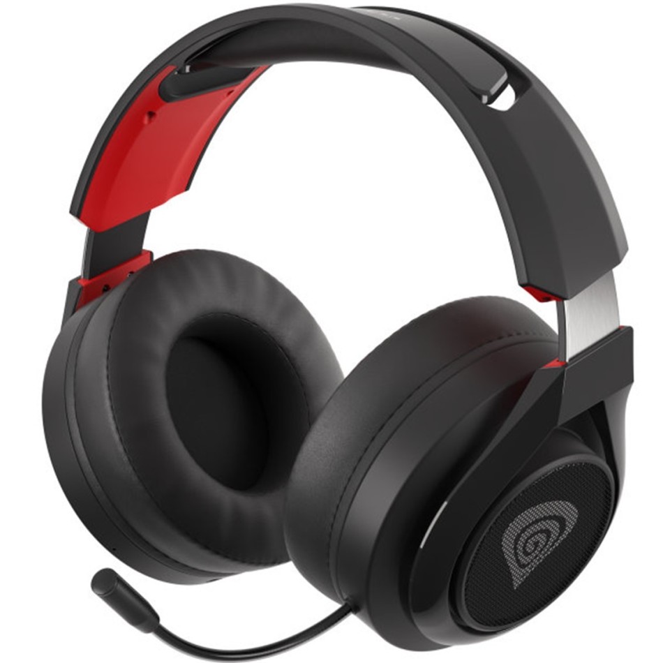 Auriculares deportivos elbe au-107-mic/ con micrófono/ jack 3.5/ rojo y  negro