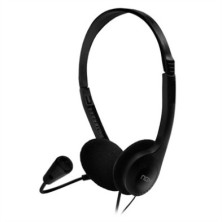 AURICULARES NUEVOS | VOICE ONE | DIADEMA | ALÁMBRICA | JACK DE 3.5 | NEGRO