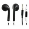 Auriculares Con Microfono Y Volumen L-Link Ajuste de oído Color Negro