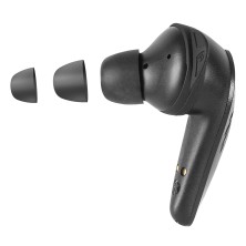 Mars Gaming MHI-ULTRA Negro Auriculares Inalámbricos TWS RGB Flow Bluetooth 5.3 Triple Cancelación Ruido 24H Batería