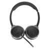 AURICULARES NUEVOS | TARGUS AEH104GL | DIADEMA | ALÁMBRICO | MICRÓFONO | BLUETOOTH | NEGRO