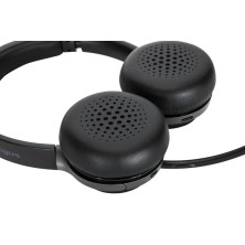 Targus AEH104GL auricular y casco Auriculares Inalámbrico y alámbrico Diadema Llamadas Música USB Tipo C Bluetooth Negro