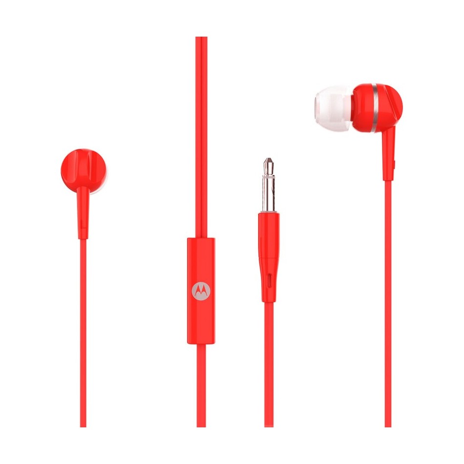 Motorola Pace 105 Auriculares Alámbrico Dentro de oído Llamadas Música Rojo