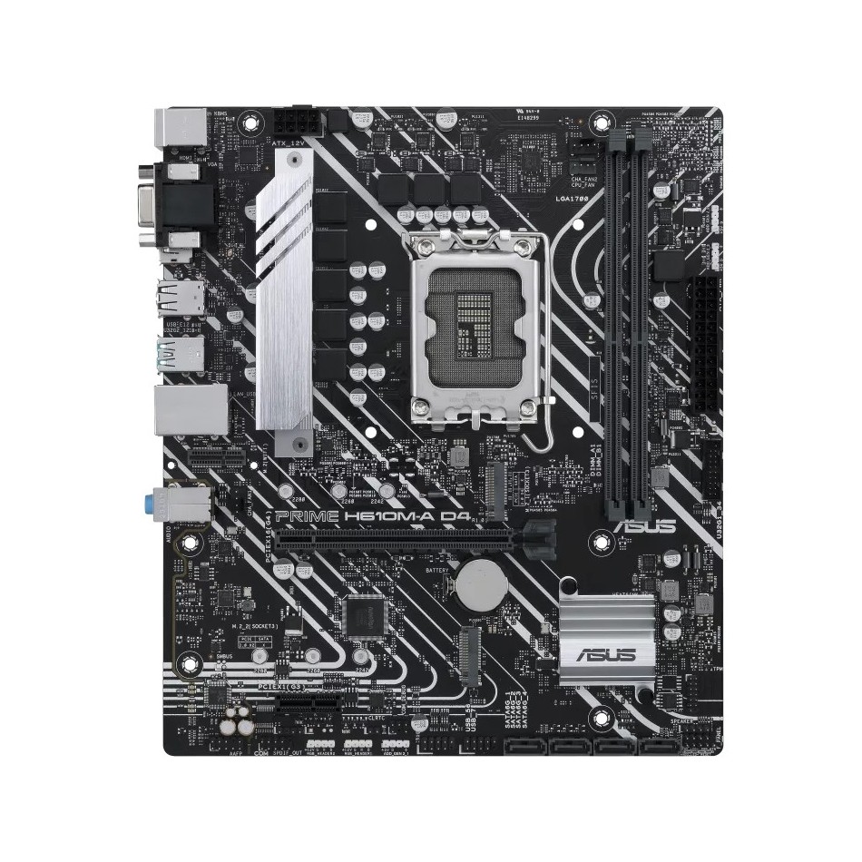 ASUS PRIME H610M-A D4-CSM Intel H610 LGA 1700 micro ATX