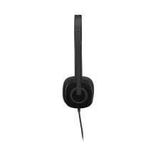 Logitech H150 Stereo Headset Auriculares Alámbrico Diadema Oficina Centro de llamadas Negro