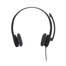 Logitech H150 Stereo Headset Auriculares Alámbrico Diadema Oficina Centro de llamadas Negro