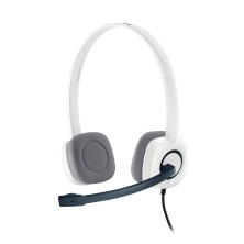 Logitech H150 Stereo Headset Auriculares Alámbrico Diadema Oficina Centro de llamadas Blanco