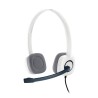 Auriculares Logitech H150 Stereo Headset | Alámbrico | Diadema | Oficina/Centro de Llamadas | Blanco